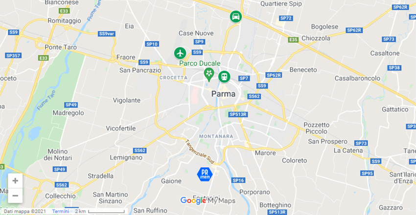 IMEM sedi su GoogleMaps