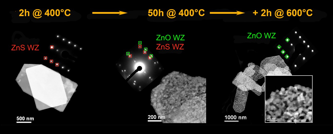 Mesoporous ZnO crystals